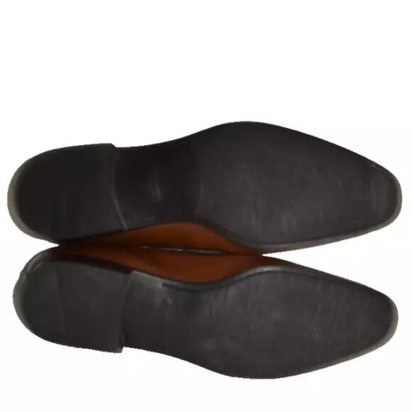 New! SANTONI Gavin Penny Loafer Brown Size 9.5 D US Brown DD452 main image 7